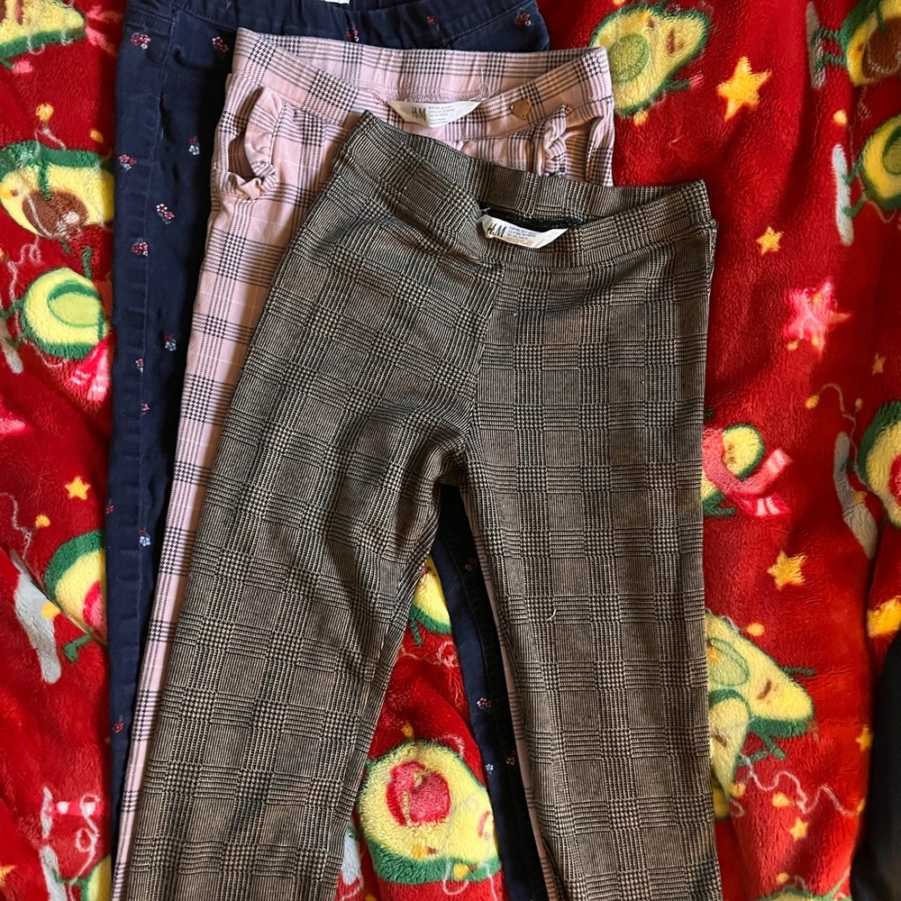 H&M Girls pants lot sz9-10